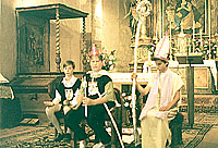 Renesznsz tbor 1991-ben a Krdy Gyula Vrosi Knyvtr szervezsben (koronzs s orgonahangverseny)