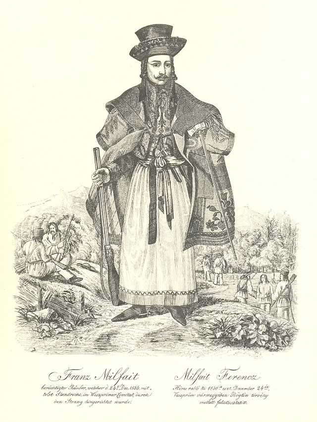 Milfait Ferkó 1836-ban